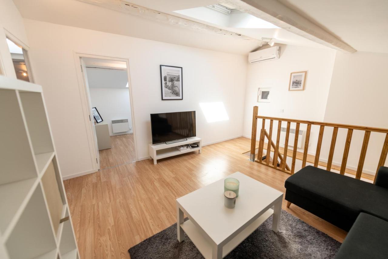 Kasa Duplex - Climatisation - Balcon - Parking Prive Daire Dış mekan fotoğraf