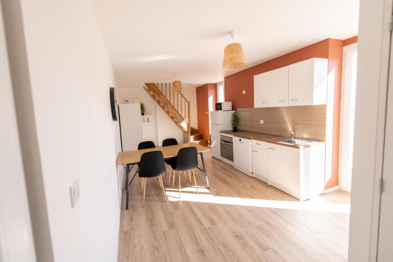 Kasa Duplex - Climatisation - Balcon - Parking Prive Daire Dış mekan fotoğraf