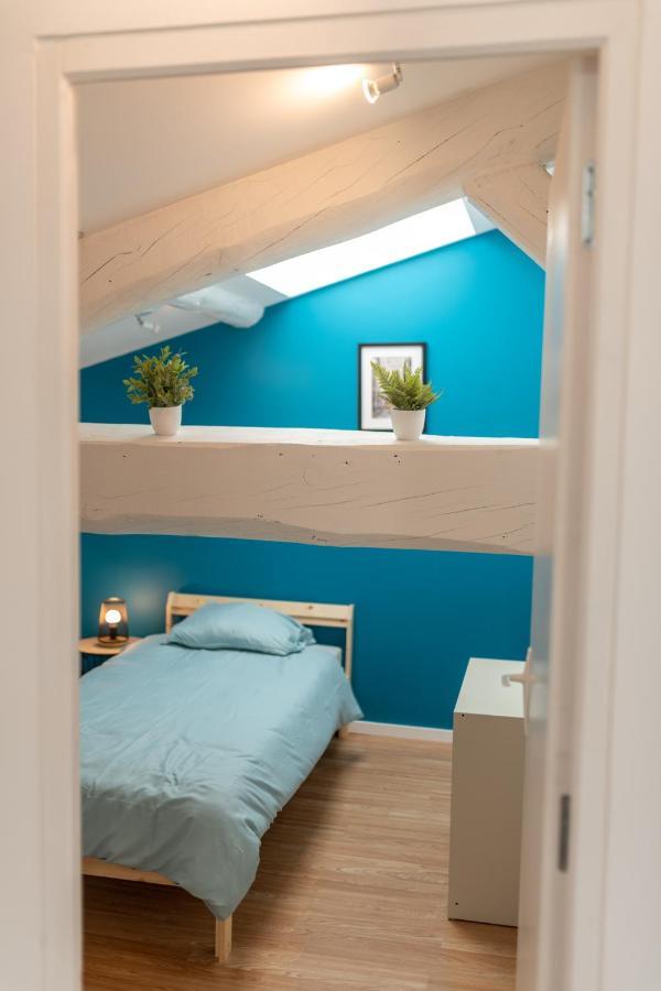 Kasa Duplex - Climatisation - Balcon - Parking Prive Daire Dış mekan fotoğraf